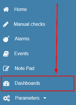 New Dashboard in Thermotrack Webserve